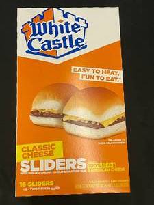 lot 12 image: D      White Castle 16 Classic Cheese Sliders