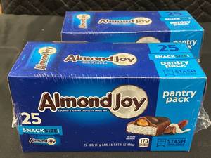 lot 35 image: Almond Joy Pantry Pack 2 boxes 25 snack size