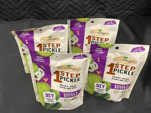 lot 74 image: Mrs Wages Bread and Butter Pickling Mix 4 Packets