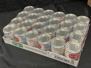 lot 112 image: Nestle Carnation 24 pack LARGE 12 oz Cans