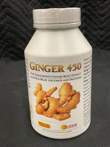 lot 172 image: Ginger 450 Supplement