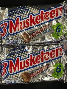 lot 369 image: 3 Musketeers Bars 12 Full Size Bars