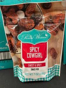 lot 451 image: Spicy Cowgirl Snack Mix 2 Boxes 8 Bags