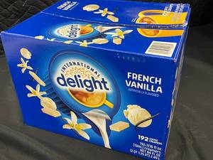 lot 276 image: French Vanilla Creamer box of 192