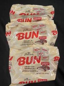 lot 333 image: Peasons Maple Vanilla BUN 3 X 9oz Bags