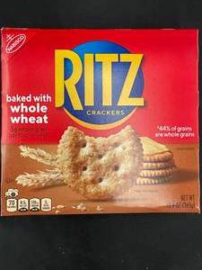 lot 373 image: Baked Whole Wheat Ritz Crackers 6 Boxes