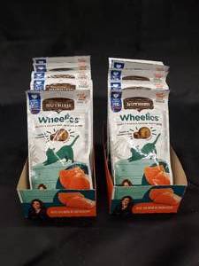 Rachel Ray Nutrish Real Salmon Wheelies Cat Treats - 12  2.2oz Packs
