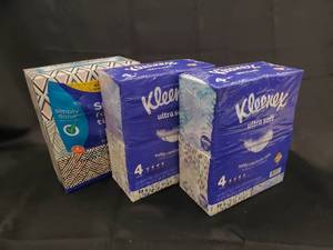 Kleenex Ultra Soft & SImply Done Facial Tissue Bundle
