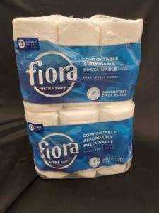 Flora Ultra-Soft Bath Tissue (2 Packs of 12 Double Rolls)