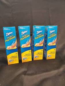 ZipLoc Perfect Portions Bags (4 boxes of 75 bags ea)