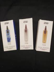 Sonic Nose Hair Trimmer (Lot of 3 - Colors May Vary)