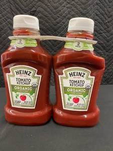 Heinz Organic Ketchup 2 X 44oz Bottles