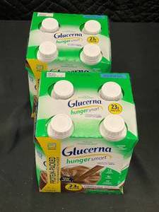 Glucerna Chocolate Shake Meal replacement 8 X 1 pint size bottles