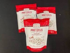 Creative Snacks Yogurt Pepperemint Pretzels 3 X 9 oz Bags         I 1