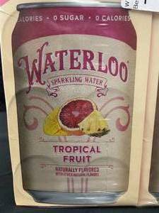 WAterloo Sparkling Water Tropical Punch Flavor 24 Pack 12oz cans