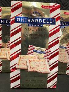 Ghirardelli Peppermint White Choc Bark 3 Bags