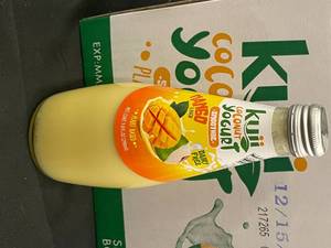Coconut Yogurt Smoothie 12 Pack 9.8oz Glass Bottles