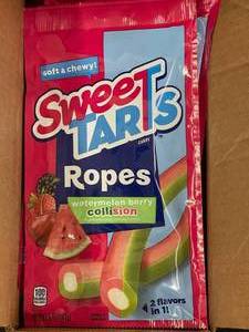 Sweet Tarts Ropes Watermelon Berry 12 X 5oz packs