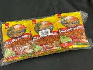 Chili Lime Peanuts 6 X 7.5oz Bags