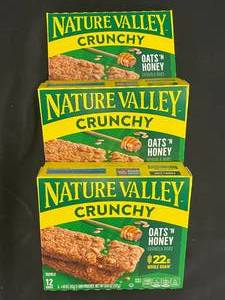 Nature Valley Oats and Honey Granola Bars 3 Boxes