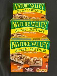 Nature Valley Almond Granola Bars 3 Boxes