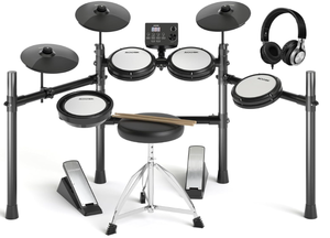 lot 30 image: AODSK Electric Drum Set with Quiet Mesh Pads, Electronic Drum for Beginner