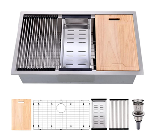 lot 33 image: Undermount Kitchen Sink Stainless Steel