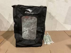 lot 107 image: Creality Official 3D Printer Enclosure Fireproof and Dustproof Tent Constant Temperature Protective Cover Storage