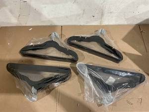 lot 110 image: LOT OF 50 Black Hangers