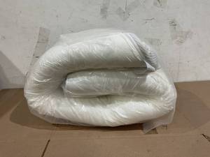 lot 156 image: BedStory 3 Inch Firm Mattress Topper Queen Size, Extra Firm Memory Foam Bed Topper for Pain Relief