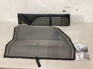 lot 313 image: LOT OF 2 VANNCAMP 4 Season Magnetic Insulated Blackout Front Door Window Covers