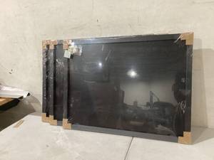 lot 404 image: LOT OF 3 MPLONG DIY Wall Art Framed Decorative Frames