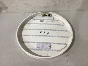 lot 442 image: RealBuy Surface Mount LED Panel Light. MINOR DAMAGE HAVE NOT TESTED