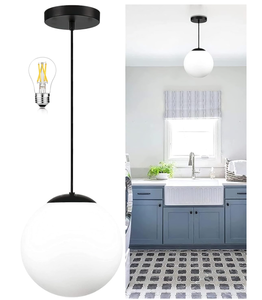 lot 138 image: KoKo&Yukina Globe Pendant Lighting for Kitchen Island