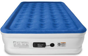 lot 52 image: SoundAsleep Dream Series Luxury Air Mattress with ComfortCoil Technology & Built-in High Capacity Pump