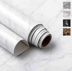 lot 191 image: Very Berry Sticker Marble Wallpaper Stick and Peel