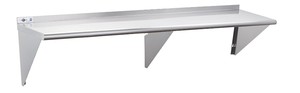 lot 306 image: Profeeshaw Stainless Steel Wall Mounted Shelf, NSF Certified Metal Shelf