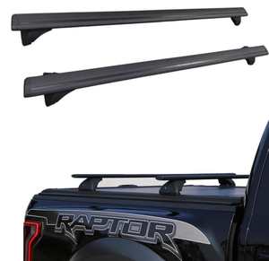 lot 309 image: LOT OF 2 ROSY PIXEL Roof Rack Cross Bars for Truck Bed