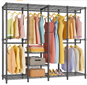 lot 334 image: VIPEK Garment Rack Heavy Duty Clothes Rack