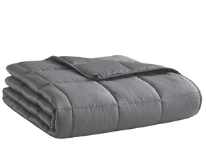 lot 348 image: LAGRATY Weighted Blanket 17lbs