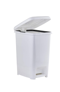 lot 358 image: Superio Slim Trash Can with Foot Pedal