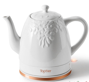 lot 363 image: Toptier Electric Ceramic Tea Kettle