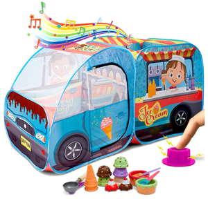 lot 369 image: Kiddzery Ice Cream Truck Play Tent