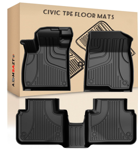 lot 384 image: AOMSAZTO Automotive Floor Mats for 2016-2021 Honda Civic