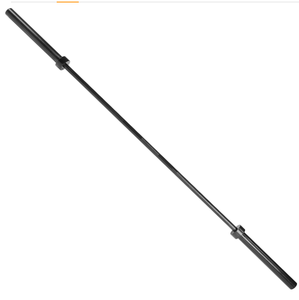 lot 475 image: Signature Fitness Black Steel Olympic Bar