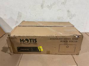 lot 66 image: Hotis Farmhouse Sink, Stainless Steel Farmhouse Kitchen Sink