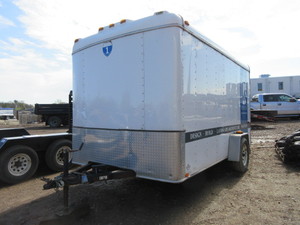 lot 502 image: INTERSTATE ENCLOSED 12 FOOT CARGO TRAILER  2006