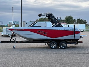 lot 1 image: 2021 ATX 20 TPYE-S WAKEBOARD AND SURF BOAT
