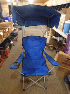 Folding Chair with Canopy
