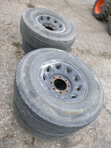 Set of 4 BF Goodrich Tires on Rims
